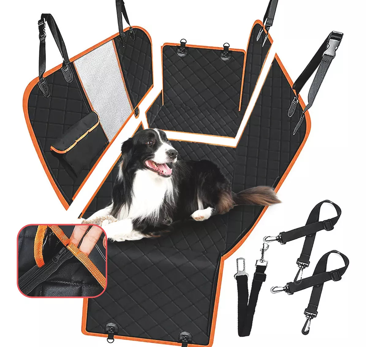 Protector Funda Cubre Asiento Auto  Mascotas Perros y Gatos